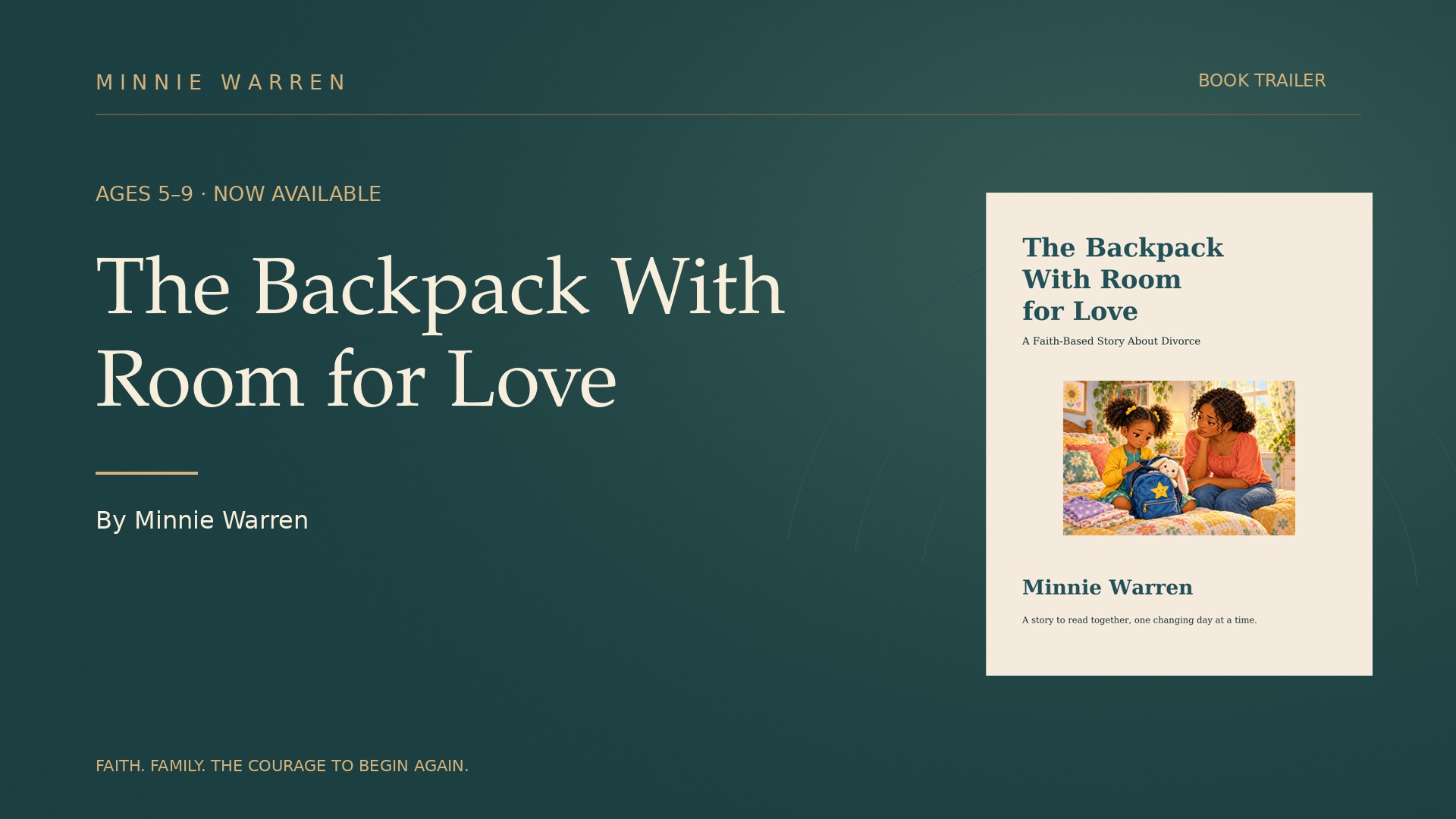 The Backpack With Room for Love trailer
