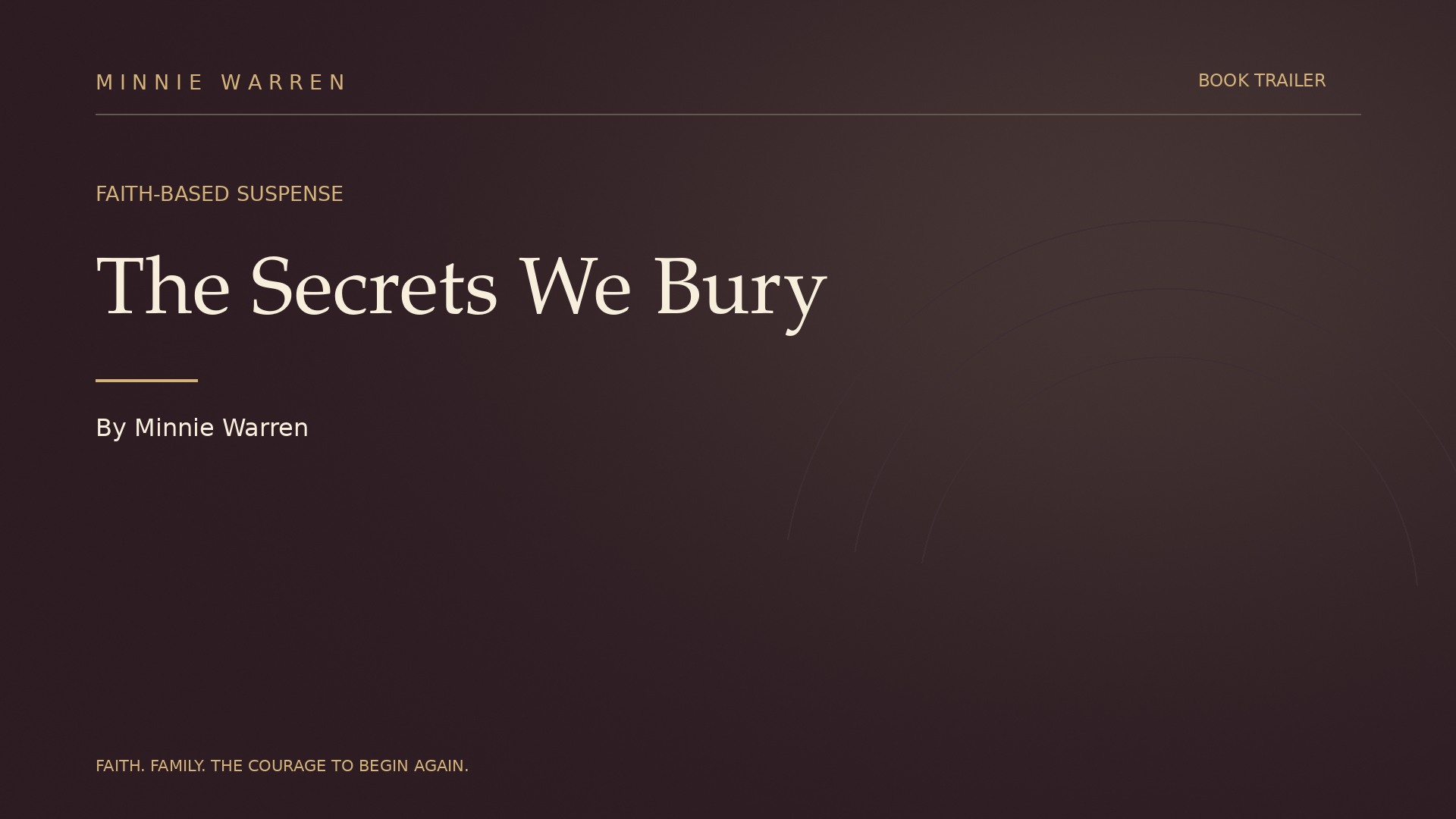 The Secrets We Bury trailer