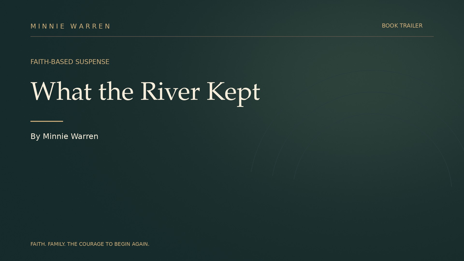 What the River Kept trailer